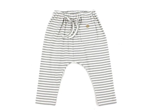 Lil Atelier limestone stribede bukser